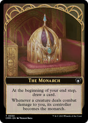 The Monarch // Cat (0030) Double-Sided Token [Commander Masters Tokens] | Cracking-Singles