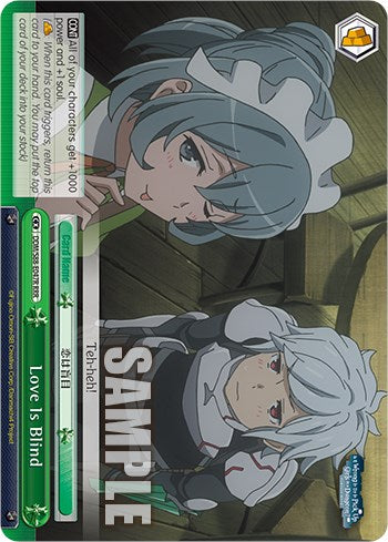 Love Is Blind (DDM/S88-E047R RRR) [Is it Wrong to Try to Pick Up Girls in a Dungeon?] | Cracking-Singles