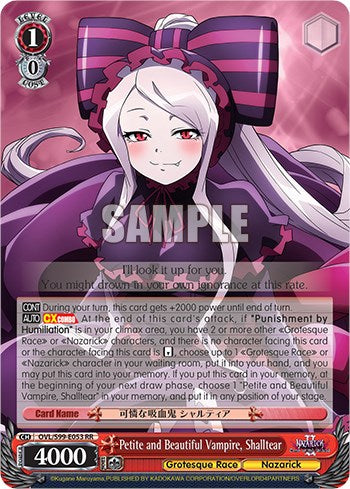 Petite and Beautiful Vampire, Shalltear [Nazarick: Tomb of the Undead Vol.2] | Cracking-Singles