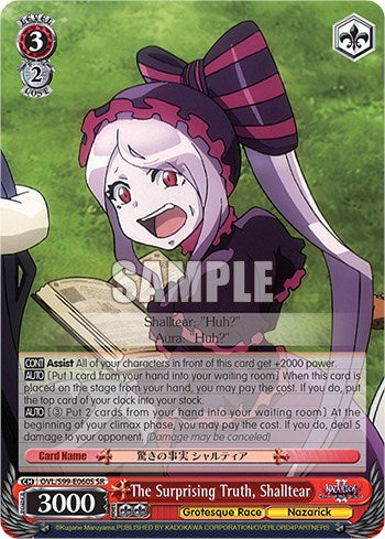 The Surprising Truth, Shalltear [Nazarick: Tomb of the Undead Vol.2] | Cracking-Singles