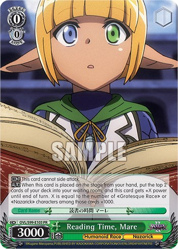 Reading Time, Mare [Nazarick: Tomb of the Undead Vol.2] | Cracking-Singles