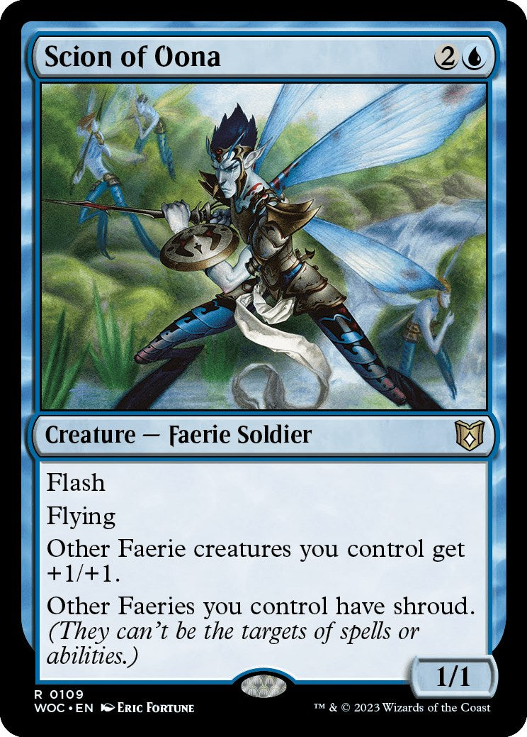 Scion of Oona [Wilds of Eldraine Commander] | Cracking-Singles