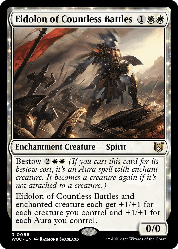 Eidolon of Countless Battles [Wilds of Eldraine Commander] | Cracking-Singles