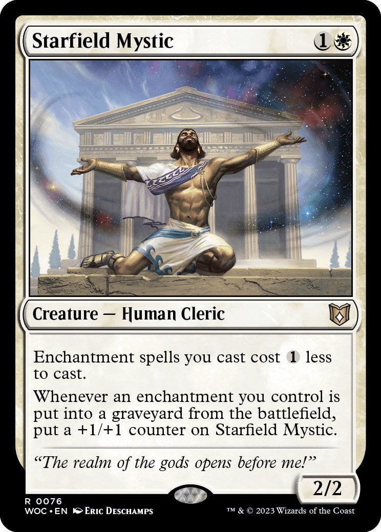 Starfield Mystic [Wilds of Eldraine Commander] | Cracking-Singles