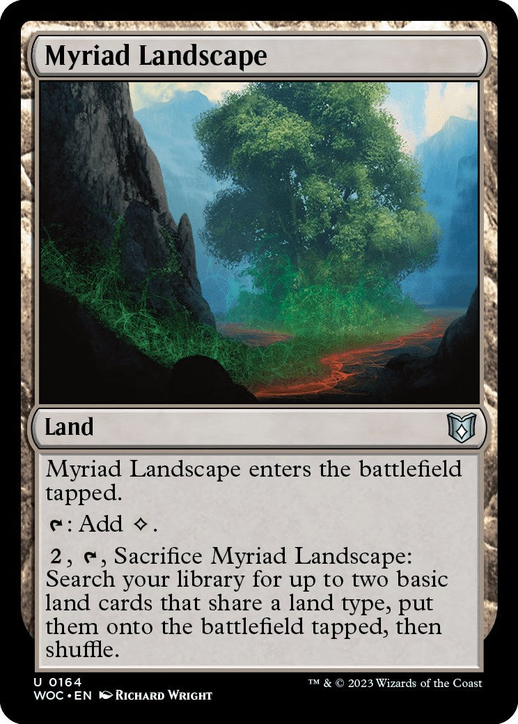 Myriad Landscape [Wilds of Eldraine Commander] | Cracking-Singles