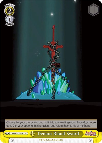 Demon Blood Sword (AT/WX02-032 U) [Adventure Time] | Cracking-Singles