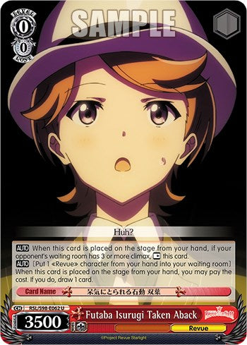 Futaba Isurugi Taken Aback (RSL/S98-E062 U) [Revue Starlight The Movie] | Cracking-Singles