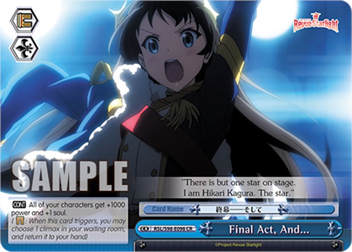 Final Act, And... (RSL/S98-E098 CR) [Revue Starlight The Movie] | Cracking-Singles