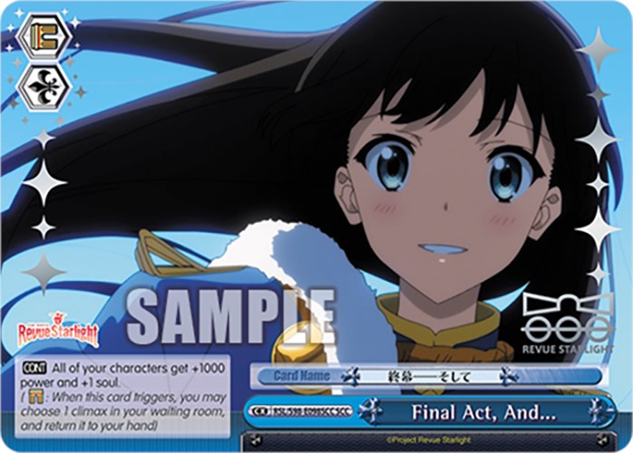 Final Act, And... (RSL/S98-E098SCC SCC) [Revue Starlight The Movie] | Cracking-Singles