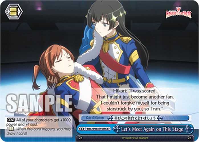 Let's Meet Again on This Stage (RSL/S98-E100 CC) [Revue Starlight The Movie] | Cracking-Singles