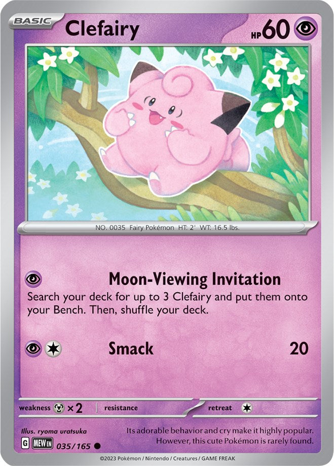 Clefairy (035/165) [Scarlet & Violet 151] | Cracking-Singles