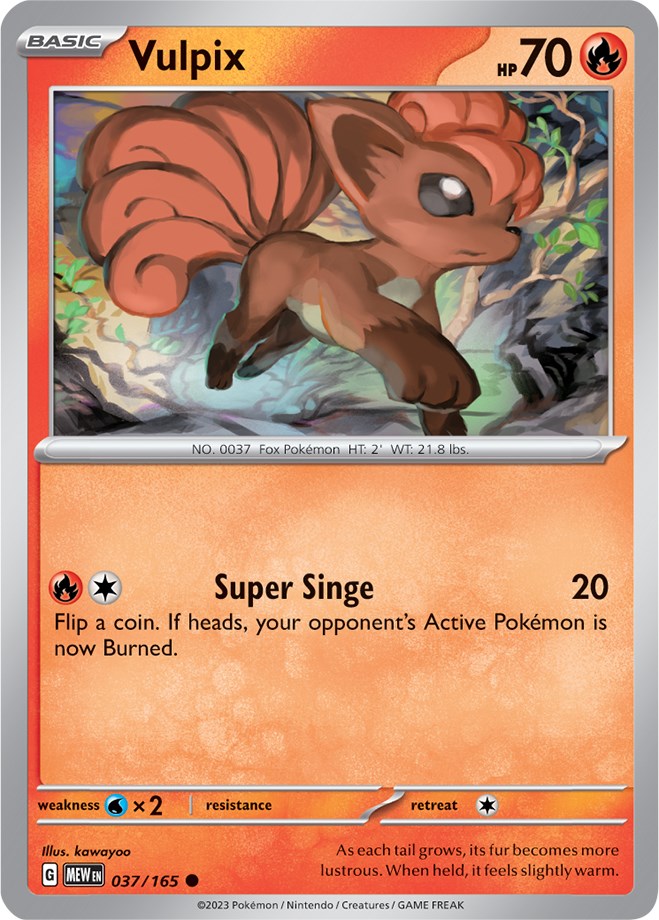 Vulpix (037/165) [Scarlet & Violet 151] | Cracking-Singles