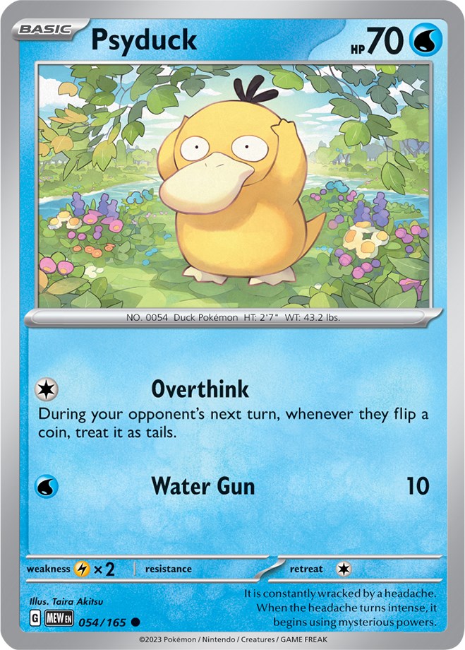 Psyduck (054/165) [Scarlet & Violet 151] | Cracking-Singles