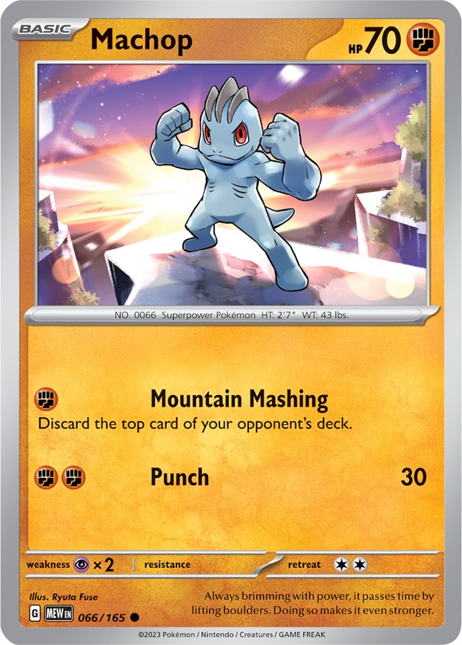 Machop (066/165) [Scarlet & Violet 151] | Cracking-Singles