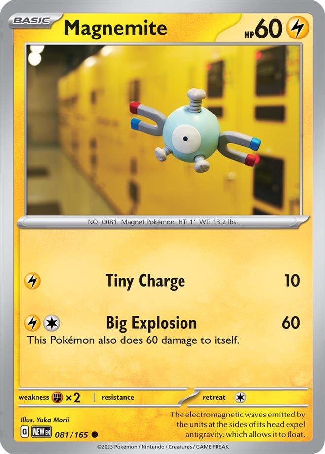 Magnemite (081/165) [Scarlet & Violet 151] | Cracking-Singles