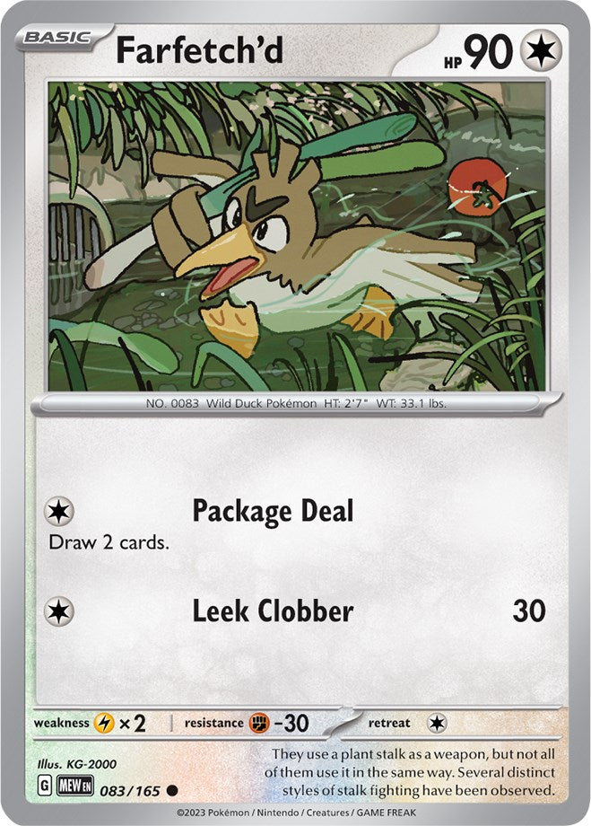 Farfetch'd (083/165) [Scarlet & Violet 151] | Cracking-Singles