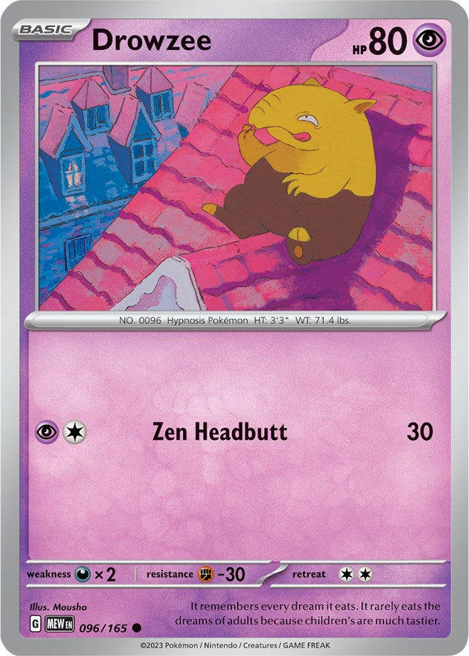 Drowzee (096/165) [Scarlet & Violet 151] | Cracking-Singles