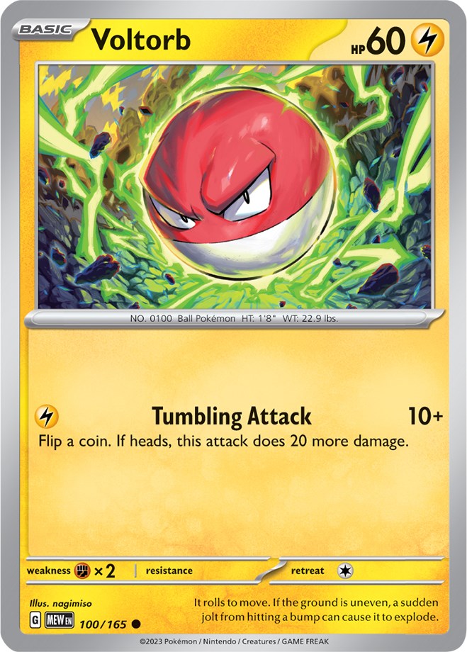 Voltorb (100/165) [Scarlet & Violet 151] | Cracking-Singles