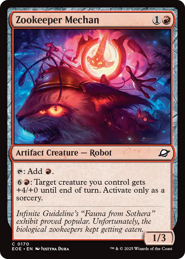 Zookeeper Mechan [Edge of Eternities] | Cracking-Singles