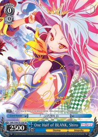 One Half of BLANK, Shiro (NGL/S58-TE13SP SP) [No Game No Life] | Cracking-Singles