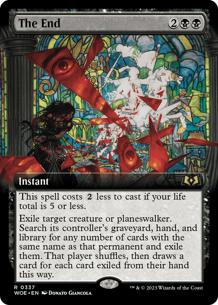 The End (Extended Art) [Wilds of Eldraine] | Cracking-Singles