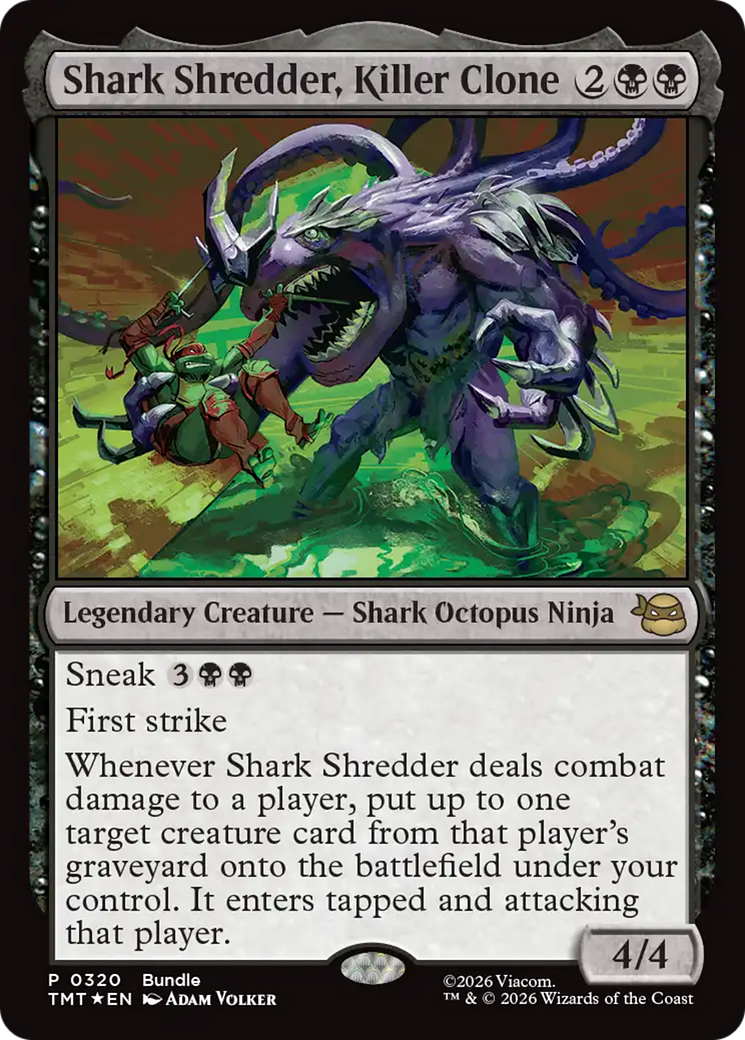 Shark Shredder, Killer Clone [Teenage Mutant Ninja Turtles Promos] | Cracking-Singles