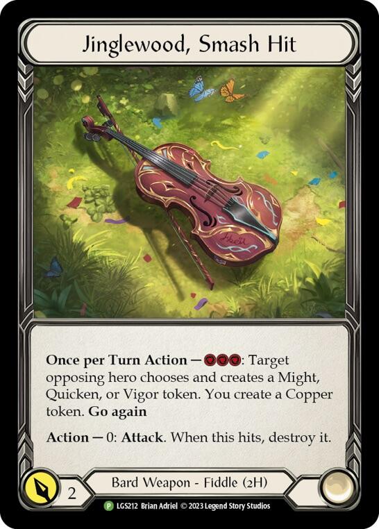 Jinglewood, Smash Hit [LGS212] (Promo)  Rainbow Foil | Cracking-Singles