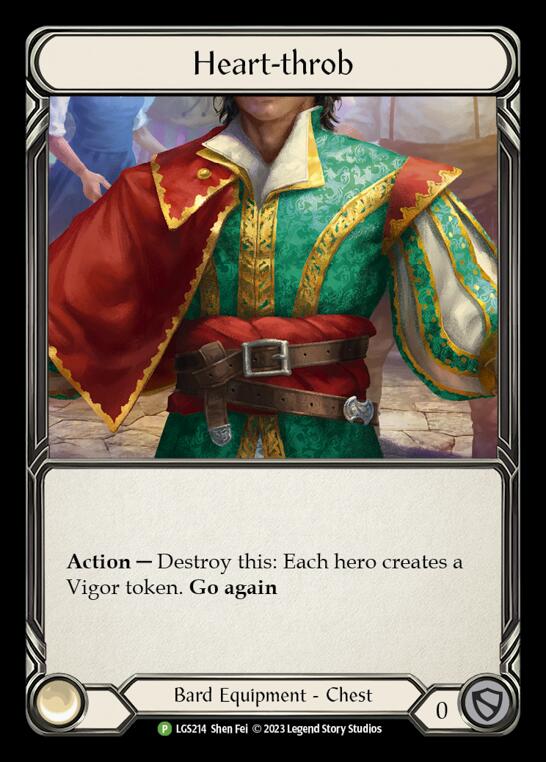 Heart-throb [LGS14] (Promo)  Rainbow Foil | Cracking-Singles