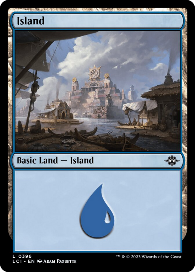 Island (0396) [The Lost Caverns of Ixalan] | Cracking-Singles