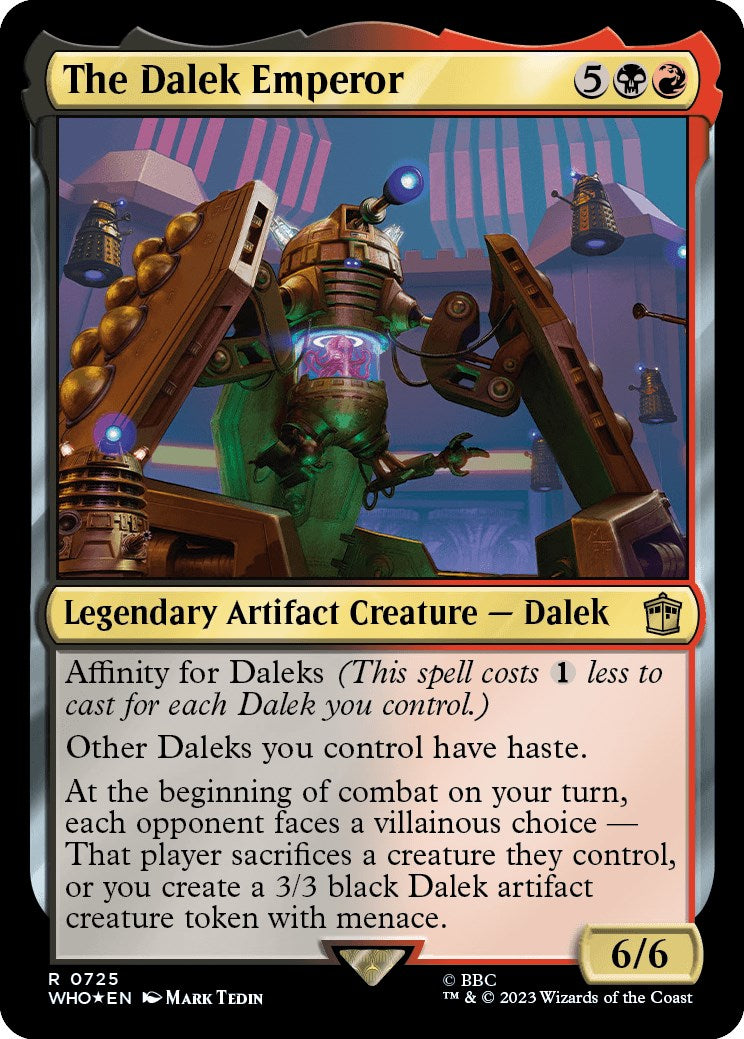 The Dalek Emperor (Surge Foil) [Doctor Who] | Cracking-Singles