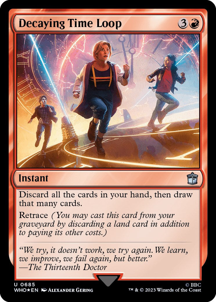 Decaying Time Loop (Surge Foil) [Doctor Who] | Cracking-Singles