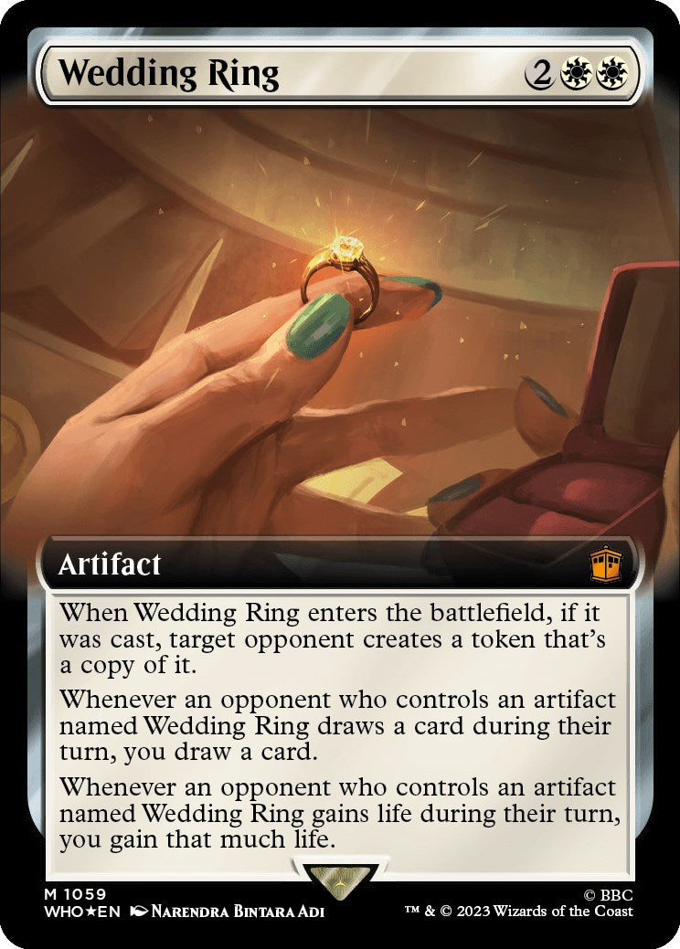 Wedding Ring (Extended Art) (Surge Foil) [Doctor Who] | Cracking-Singles