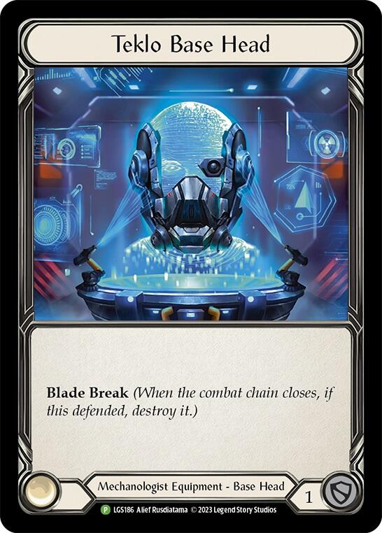 Teklo Base Head [LGS186] (Promo)  Cold Foil | Cracking-Singles