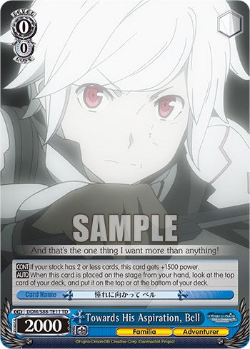 Towards His Aspiration, Bell (DDM/S88-TE11 TD) [Is it Wrong to Try to Pick Up Girls in a Dungeon?] | Cracking-Singles