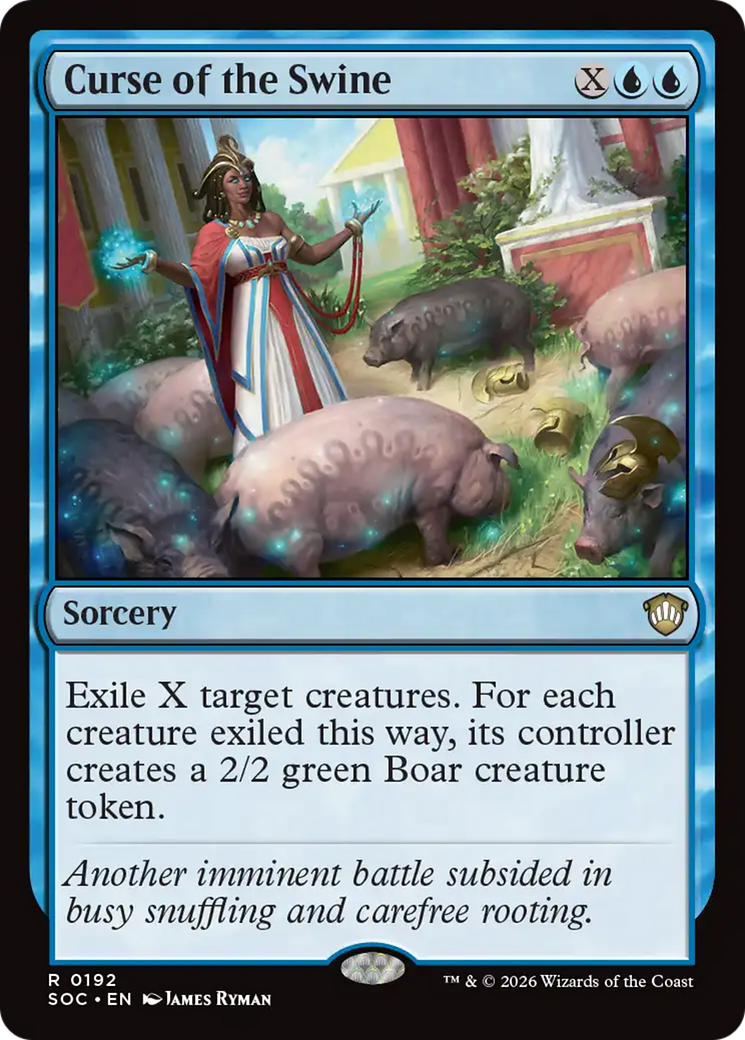 Curse of the Swine [Secrets of Strixhaven Commander] | Cracking-Singles