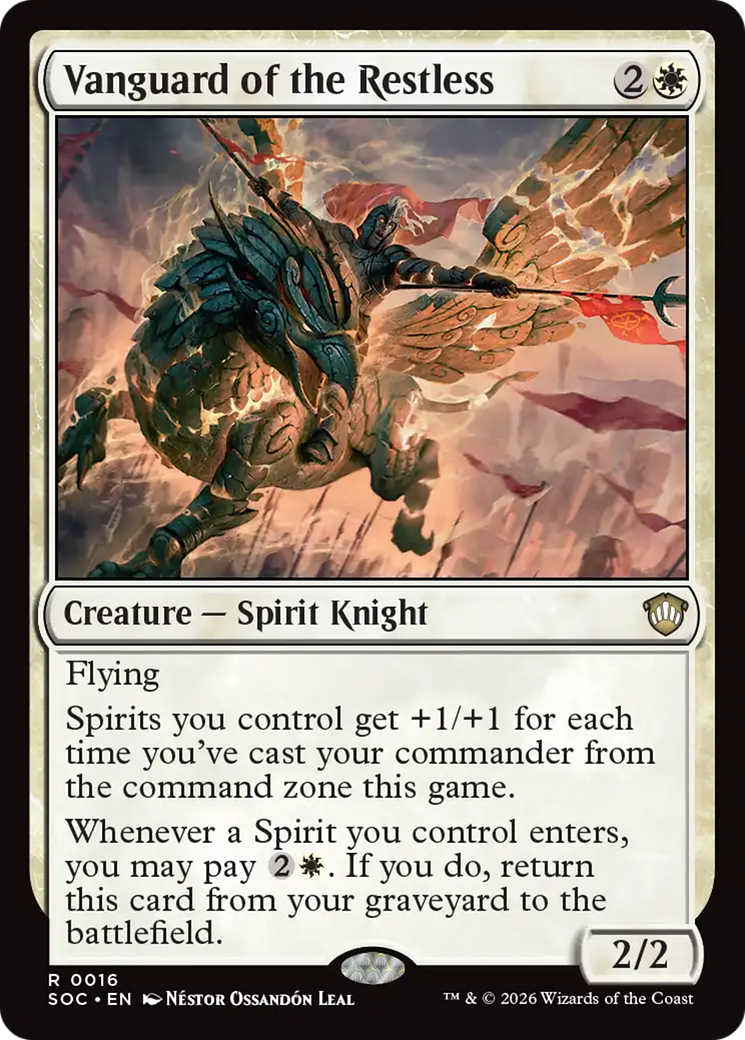 Vanguard of the Restless [Secrets of Strixhaven Commander] | Cracking-Singles