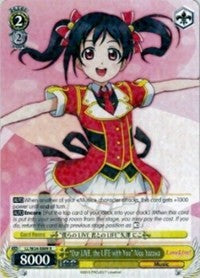 "Our LIVE, the LIFE with You" Nico Yazawa (LL/W24-E009 R) [Love Live!] | Cracking-Singles