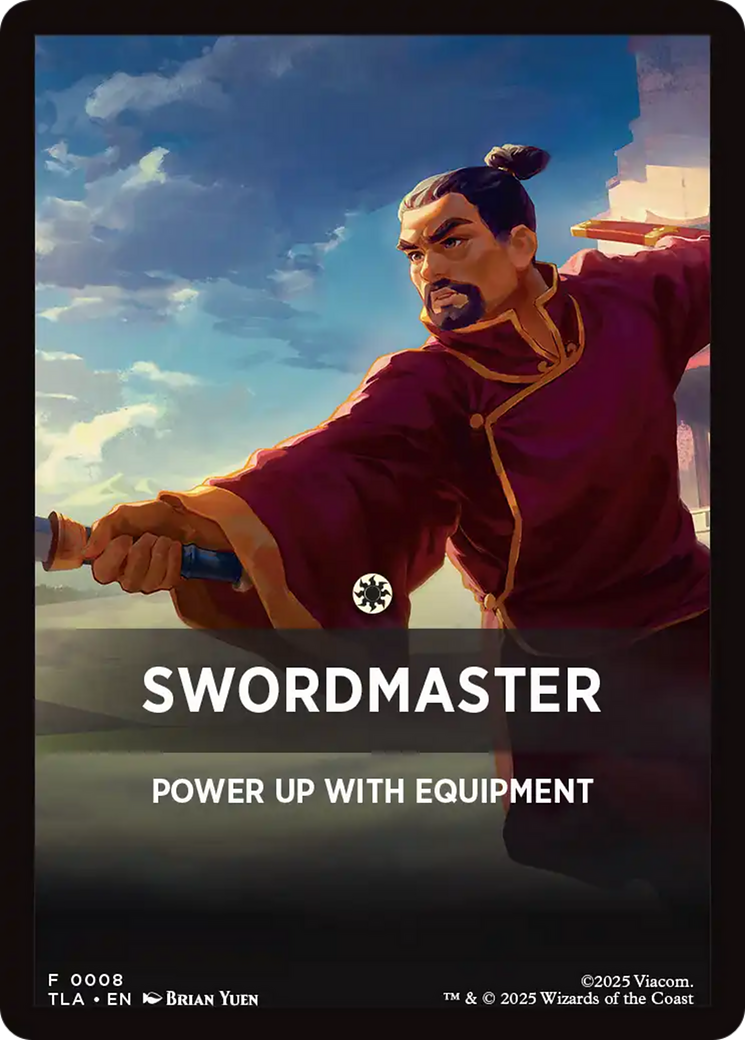 Swordmaster Theme Card [Avatar: The Last Airbender Tokens] | Cracking-Singles