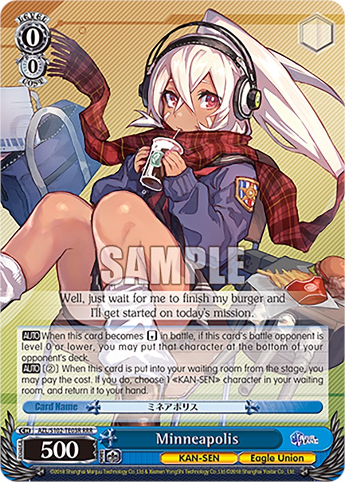 Minneapolis (AZL/S102-TE03R RRR) [Azur Lane] | Cracking-Singles