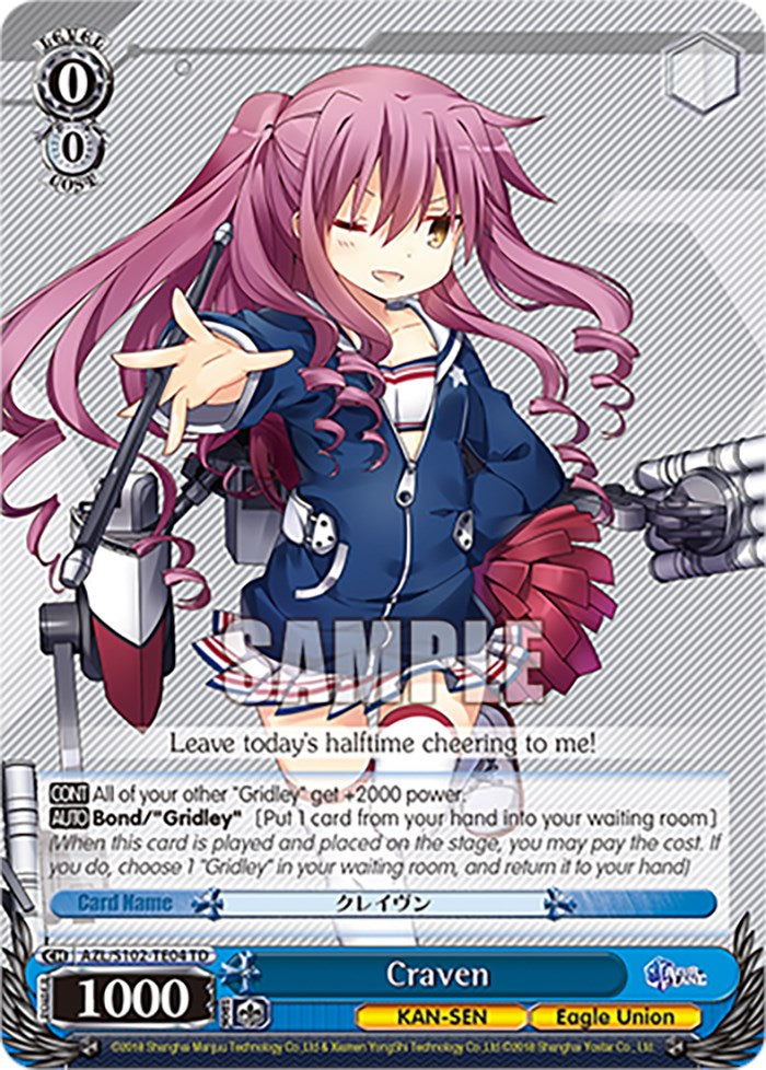 Craven (AZL/S102-TE04 TD) [Azur Lane] | Cracking-Singles