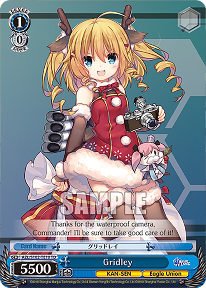 Gridley (AZL/S102-TE10R RRR) [Azur Lane] | Cracking-Singles