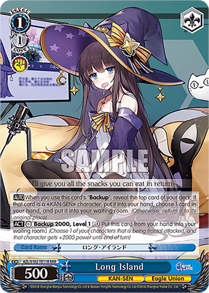 Long Island (AZL/S102-TE11R RRR) [Azur Lane] | Cracking-Singles