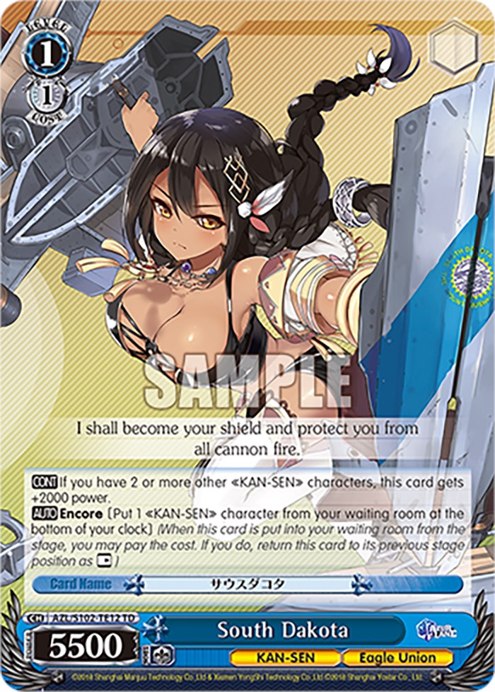 South Dakota (AZL/S102-TE12 TD) [Azur Lane] | Cracking-Singles