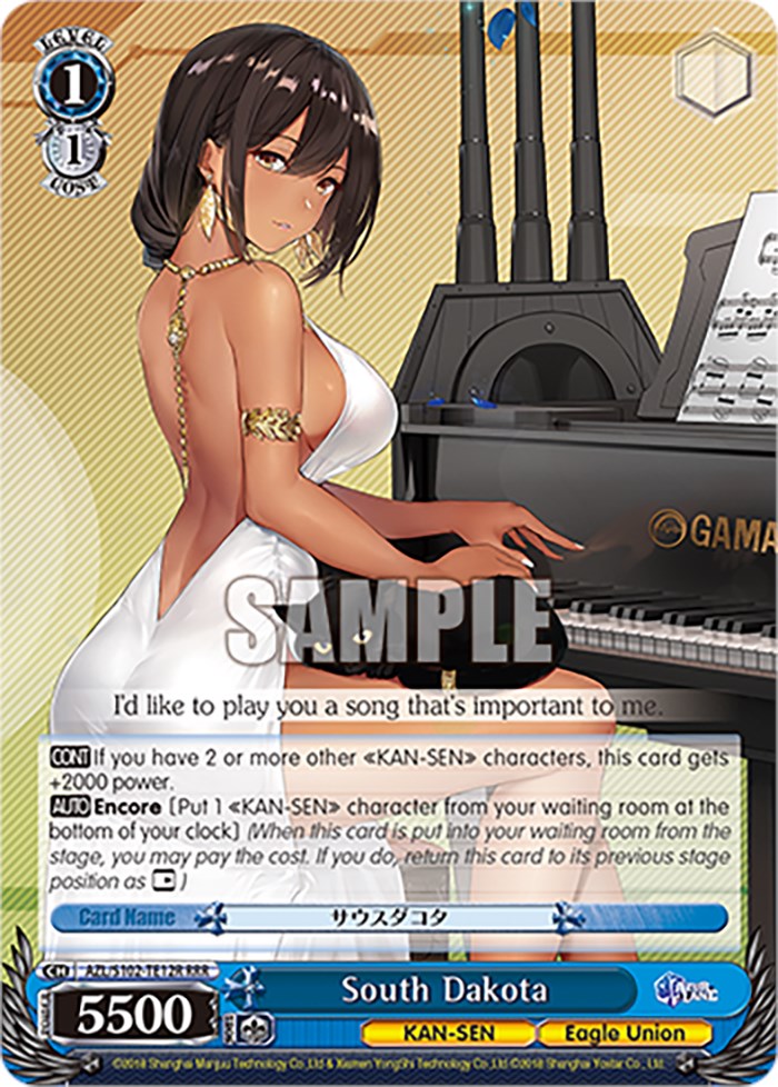 South Dakota (AZL/S102-TE12R RRR) [Azur Lane] | Cracking-Singles