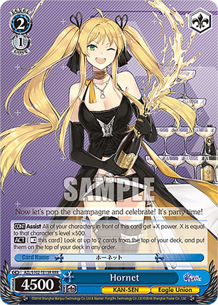 Hornet (AZL/S102-TE13R RRR) [Azur Lane] | Cracking-Singles