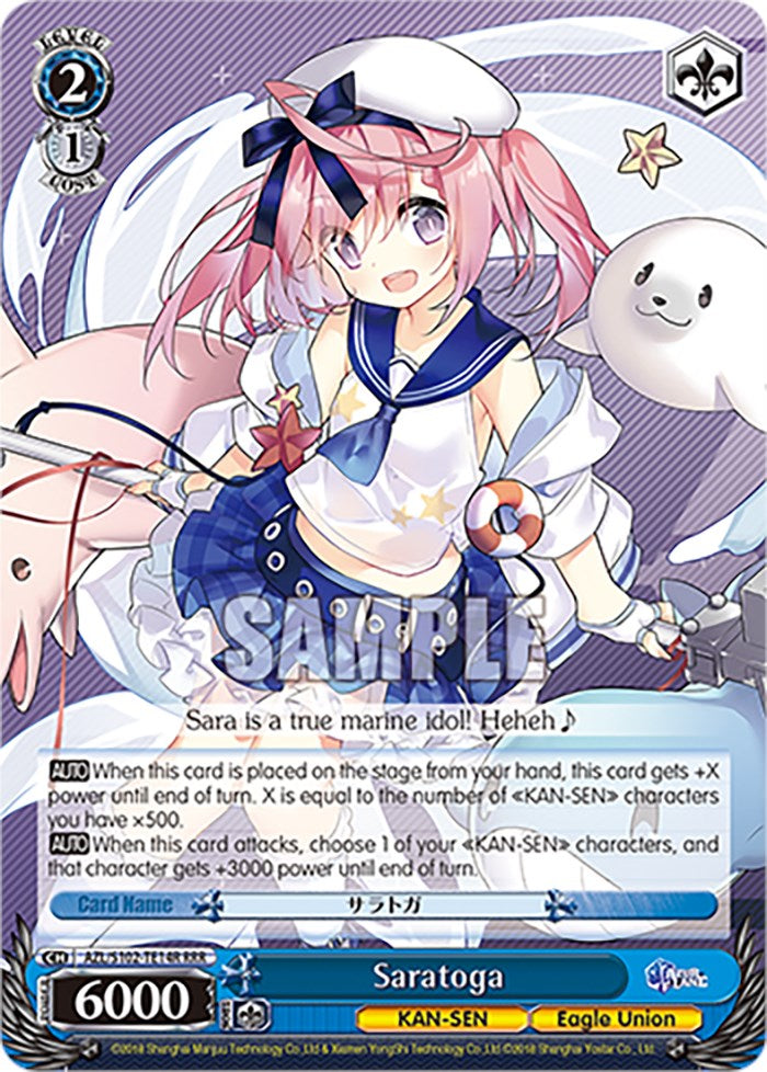Saratoga (AZL/S102-TE14R RRR) [Azur Lane] | Cracking-Singles