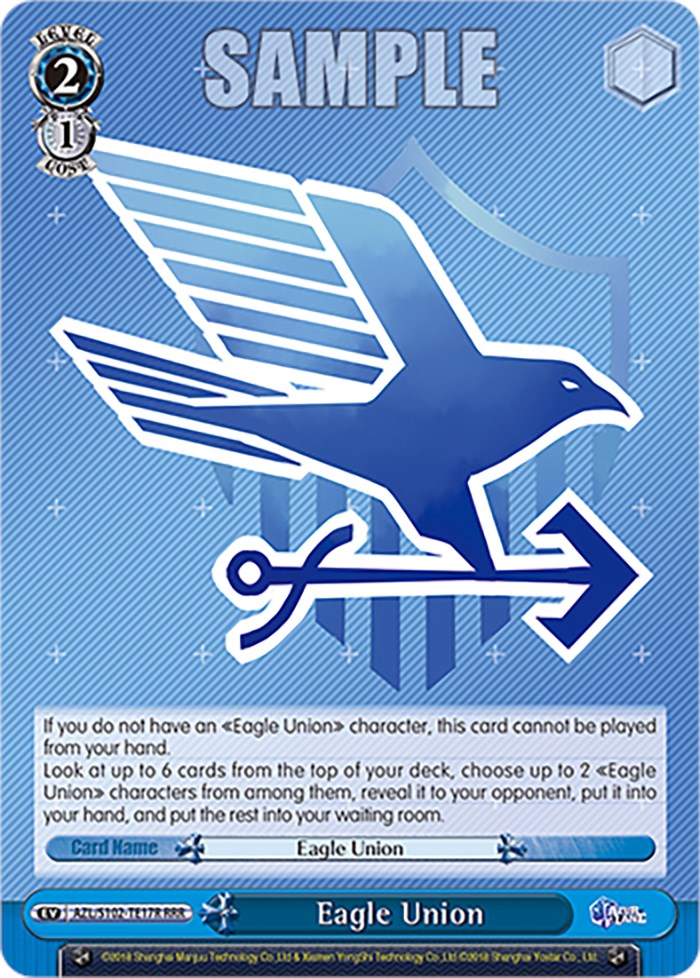Eagle Union (AZL/S102-TE17R RRR) [Azur Lane] | Cracking-Singles
