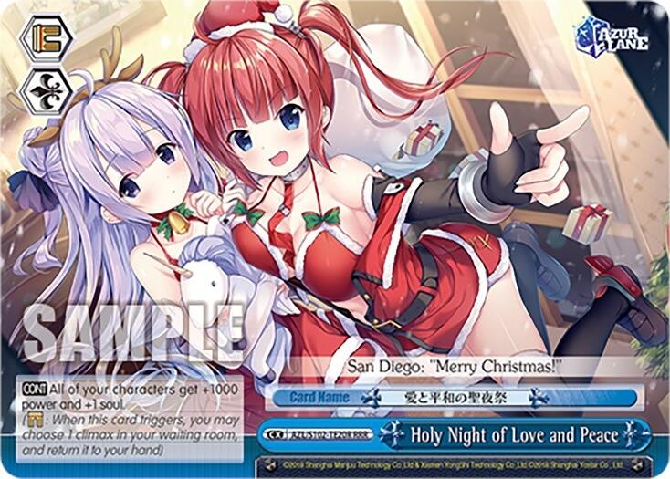 Holy Night of Love and Peace (AZL/S102-TE20R RRR) [Azur Lane] | Cracking-Singles
