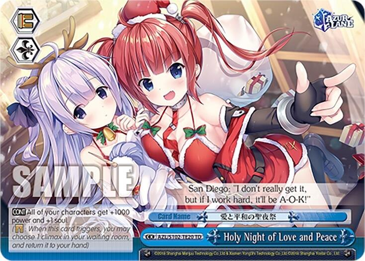 Holy Night of Love and Peace (AZL/S102-TE20 TD) [Azur Lane] | Cracking-Singles