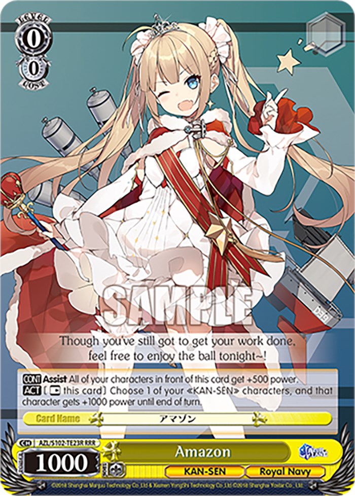 Amazon (AZL/S102-TE23R RRR) [Azur Lane] | Cracking-Singles